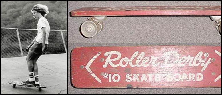 Historique du skateboard années 50