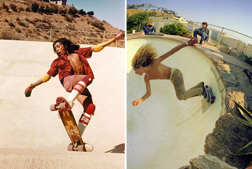 Historique du skateboard années 70 